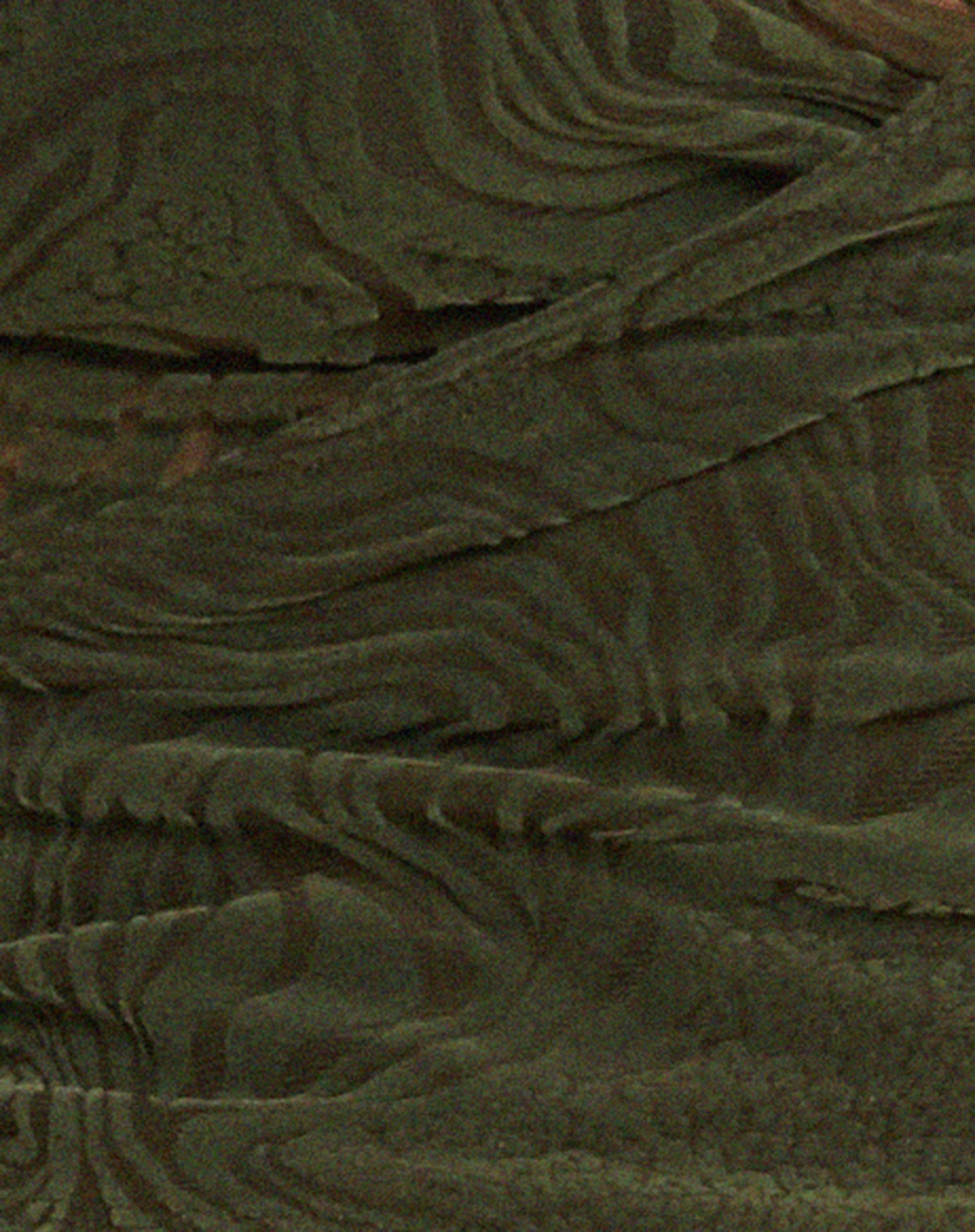 Herti Top in Khaki mit gemischter Tierflocke - Image 7