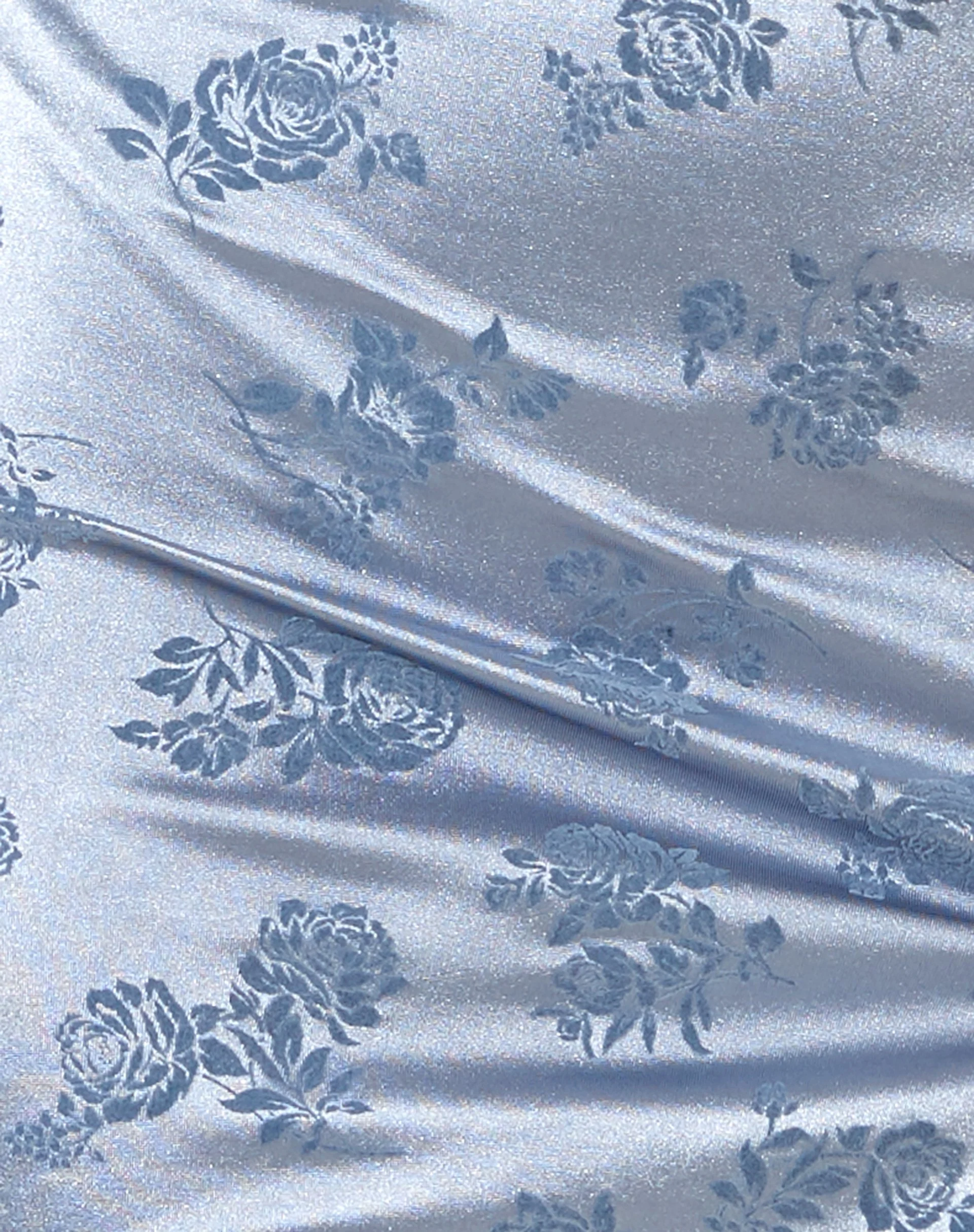 Hikaru Minikleid in Rose Flock Silber Blau - Image 7