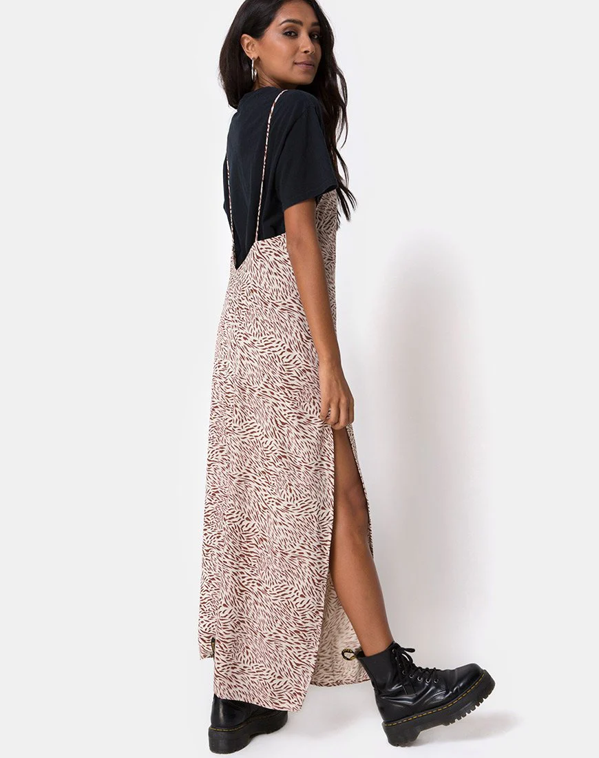 Hime Maxikleid in Safari Taupe - Image 5