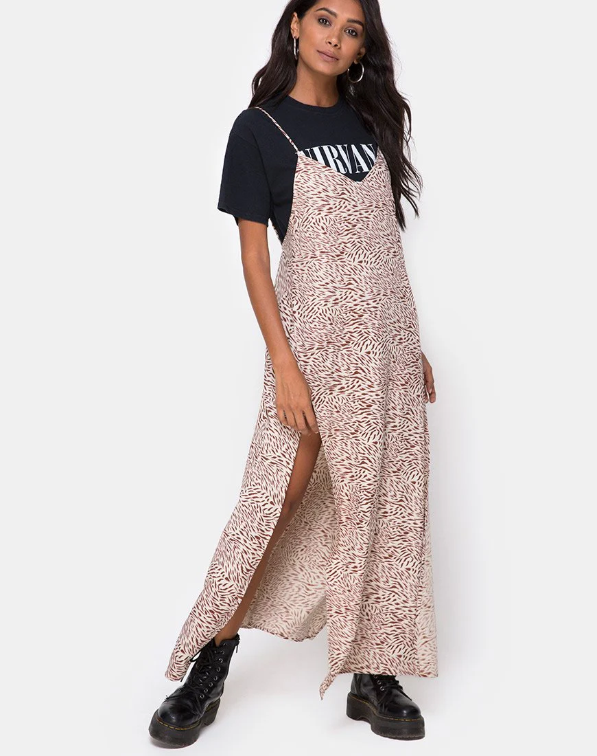 Hime Maxikleid in Safari Taupe - Image 6