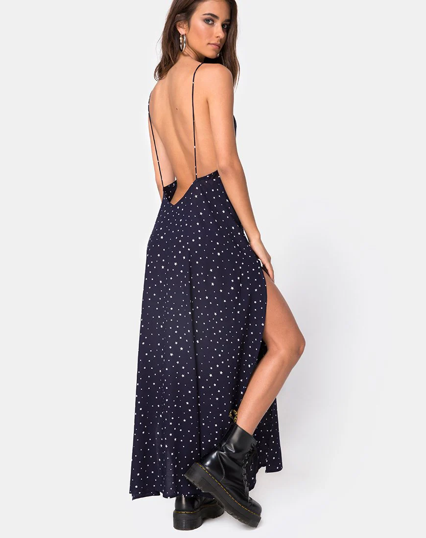 Hime Kleid in Starstruck Navy - Image 4