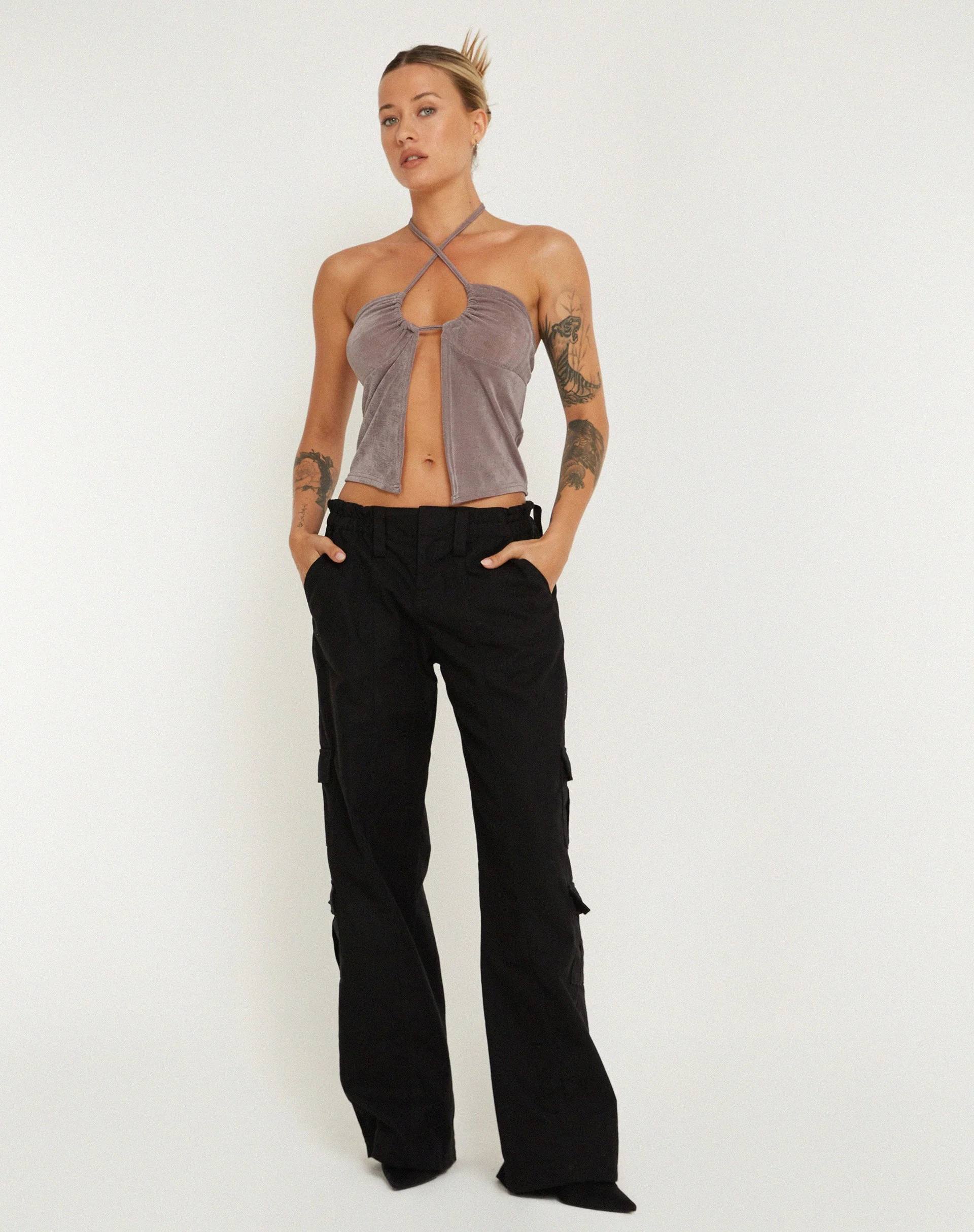 Hiriko Butterfly Top in Anthrazit - Image 4