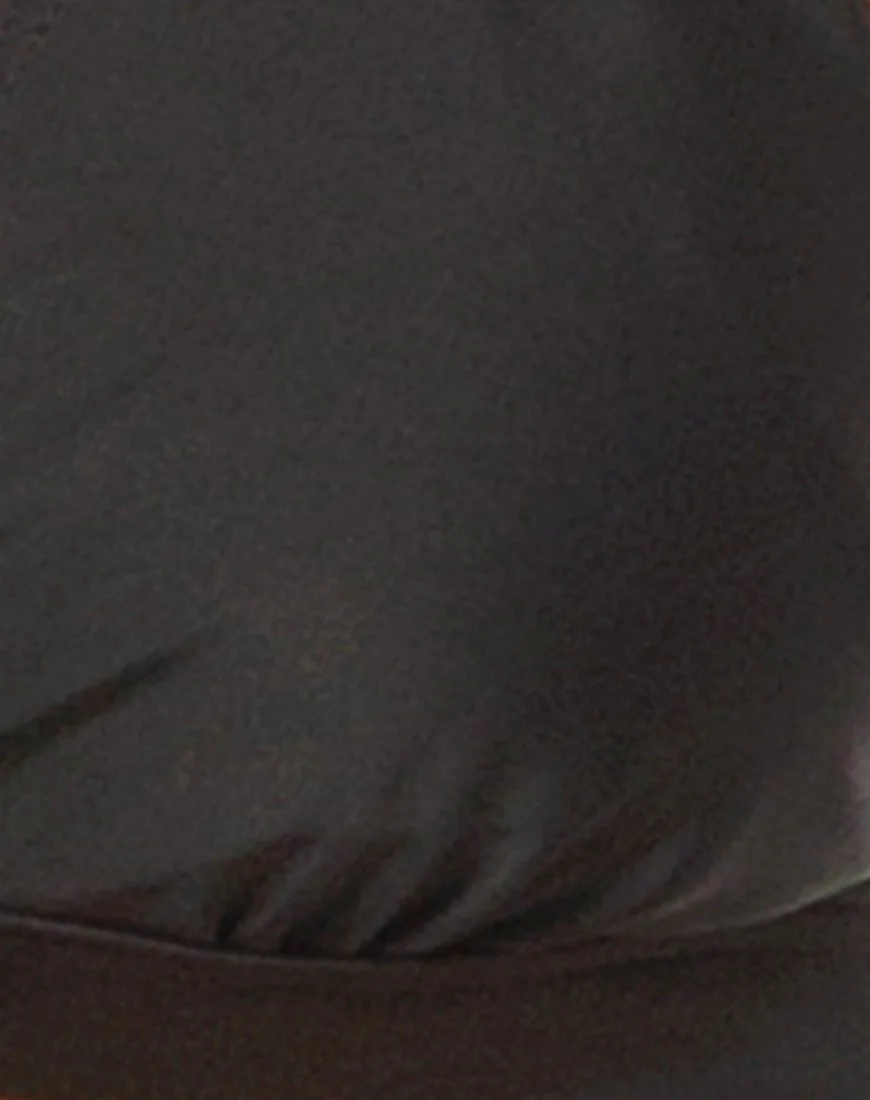 Ice Cut Out Bikini-Unterteil in Schwarz - Image 5