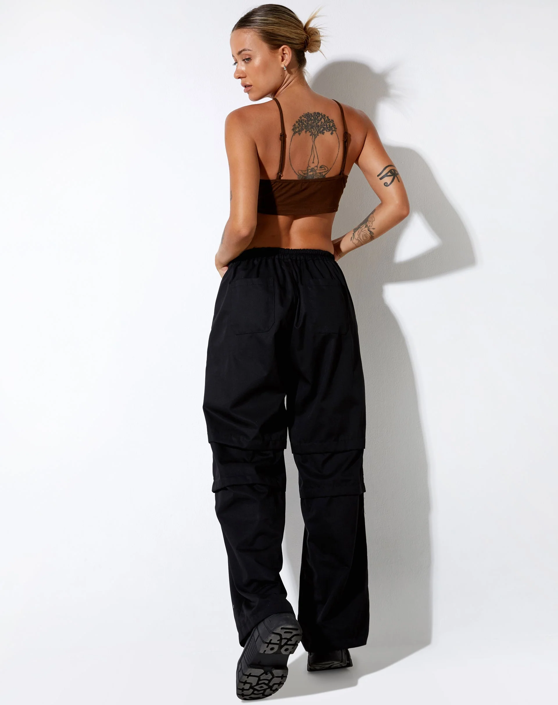 Intan Crop Top in Kakao - Image 6