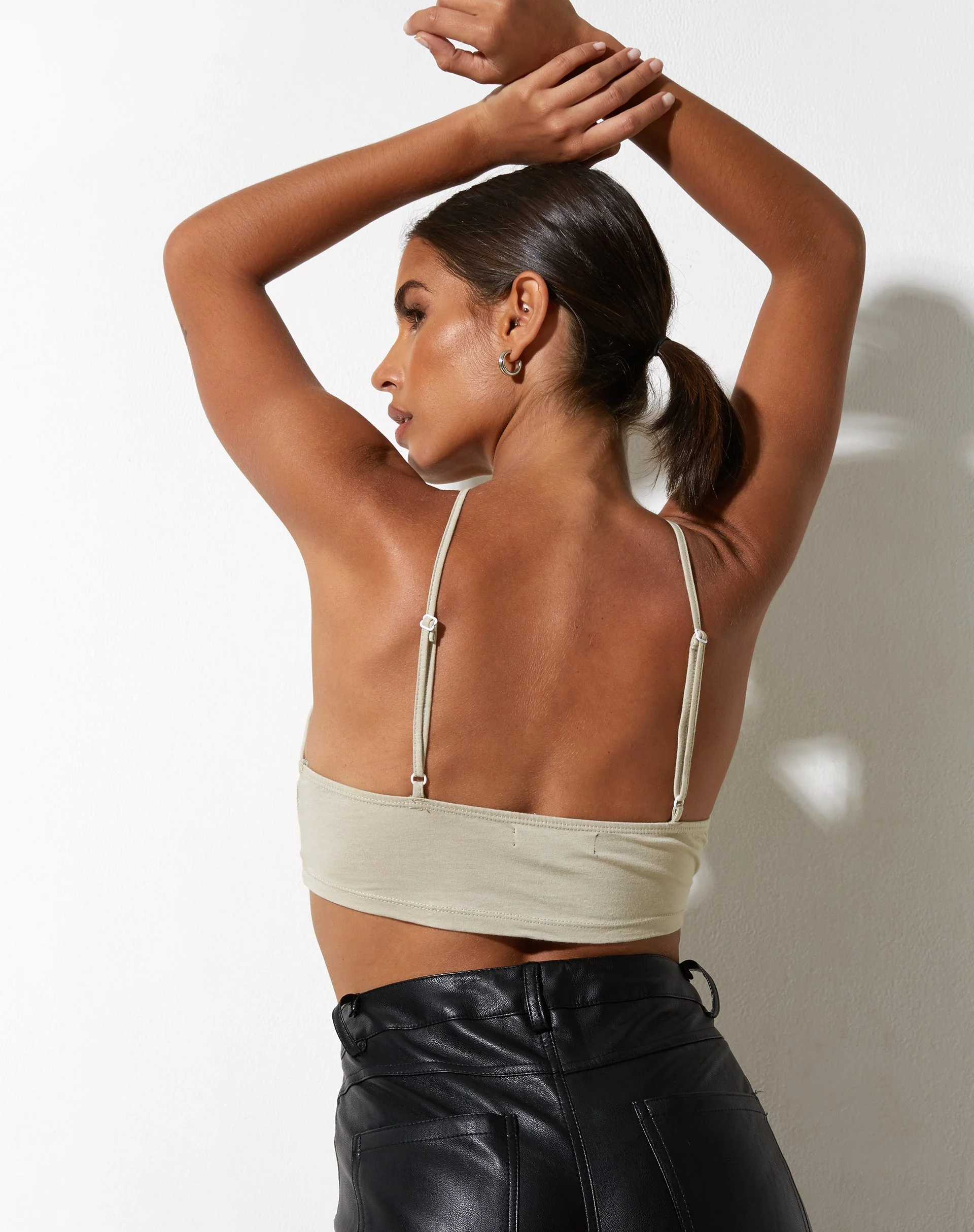 Intan Crop Top in Kokosnussmilch - Image 3