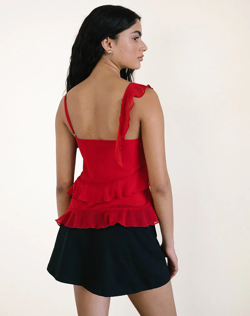 Irani Top in Rot - Image 3