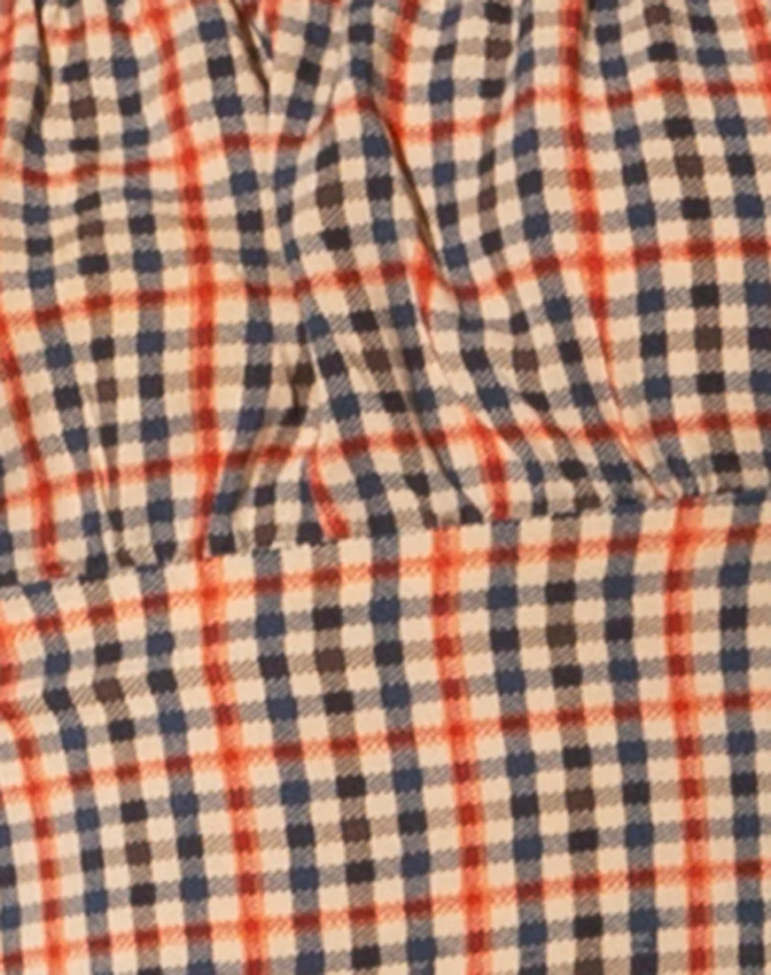 Irene Crop Top in Country Check - Image 5