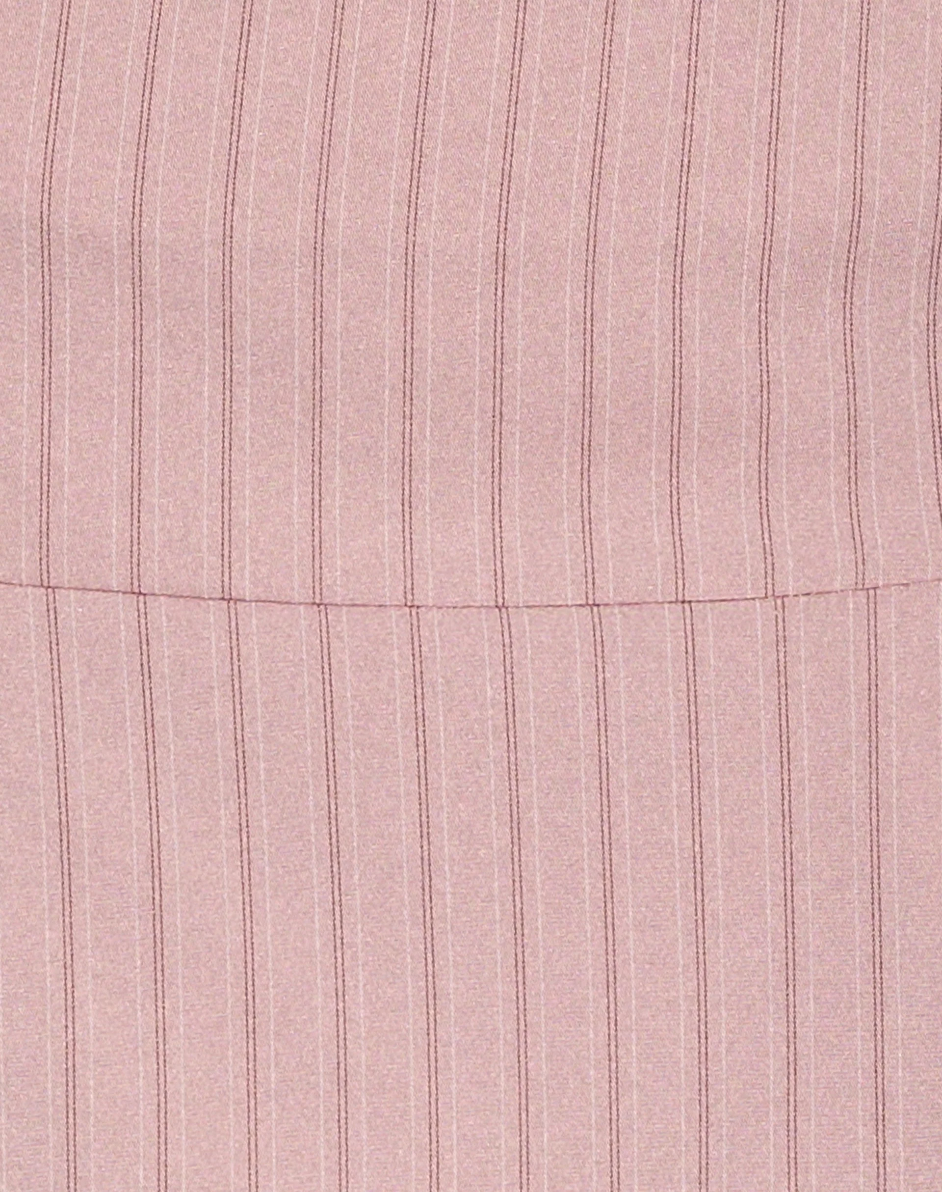 Istaka Mini-Faltenrock in Tailoring Blush Nadelstreifen - Image 8