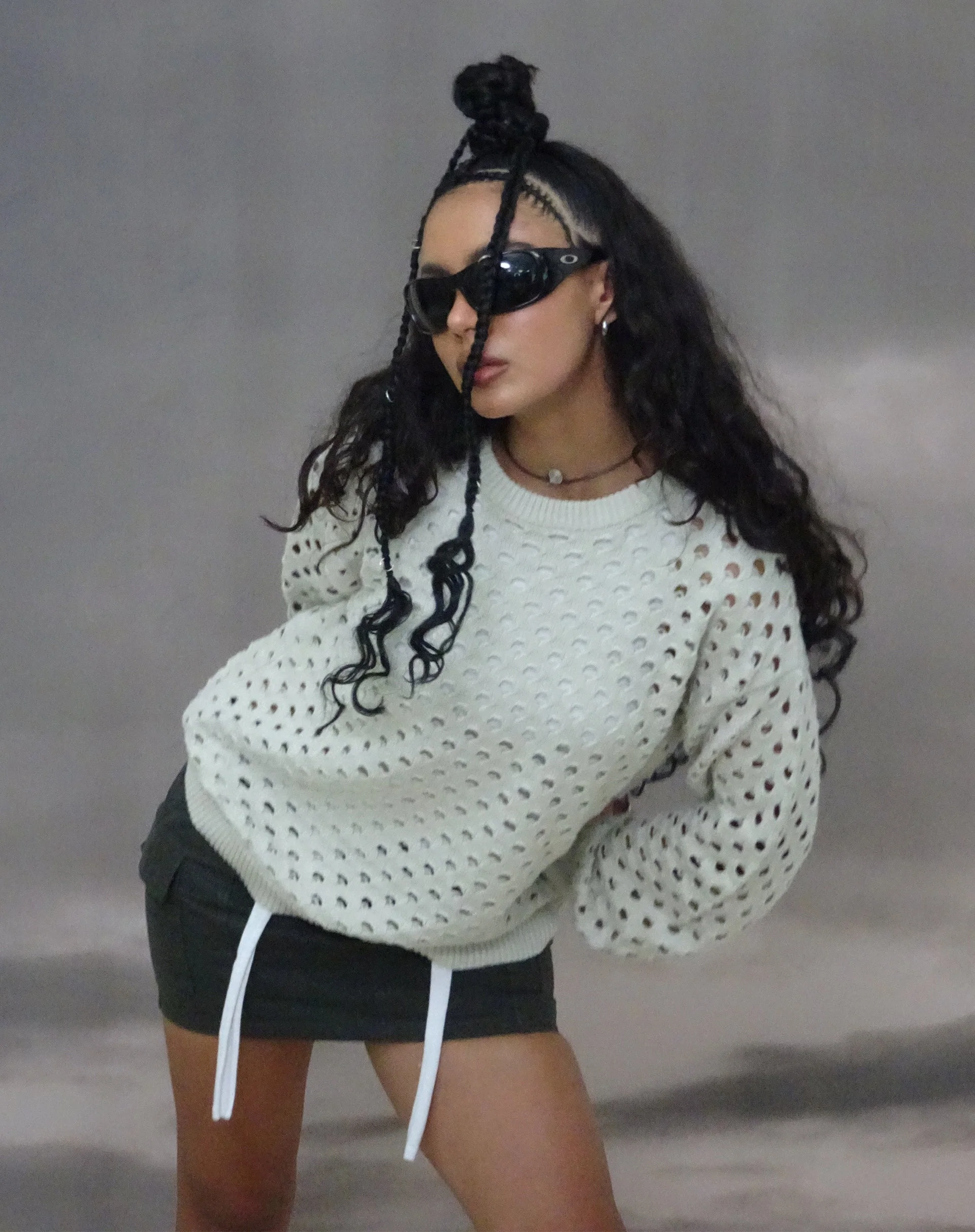 Jamin Pullover in Beige - Image 2