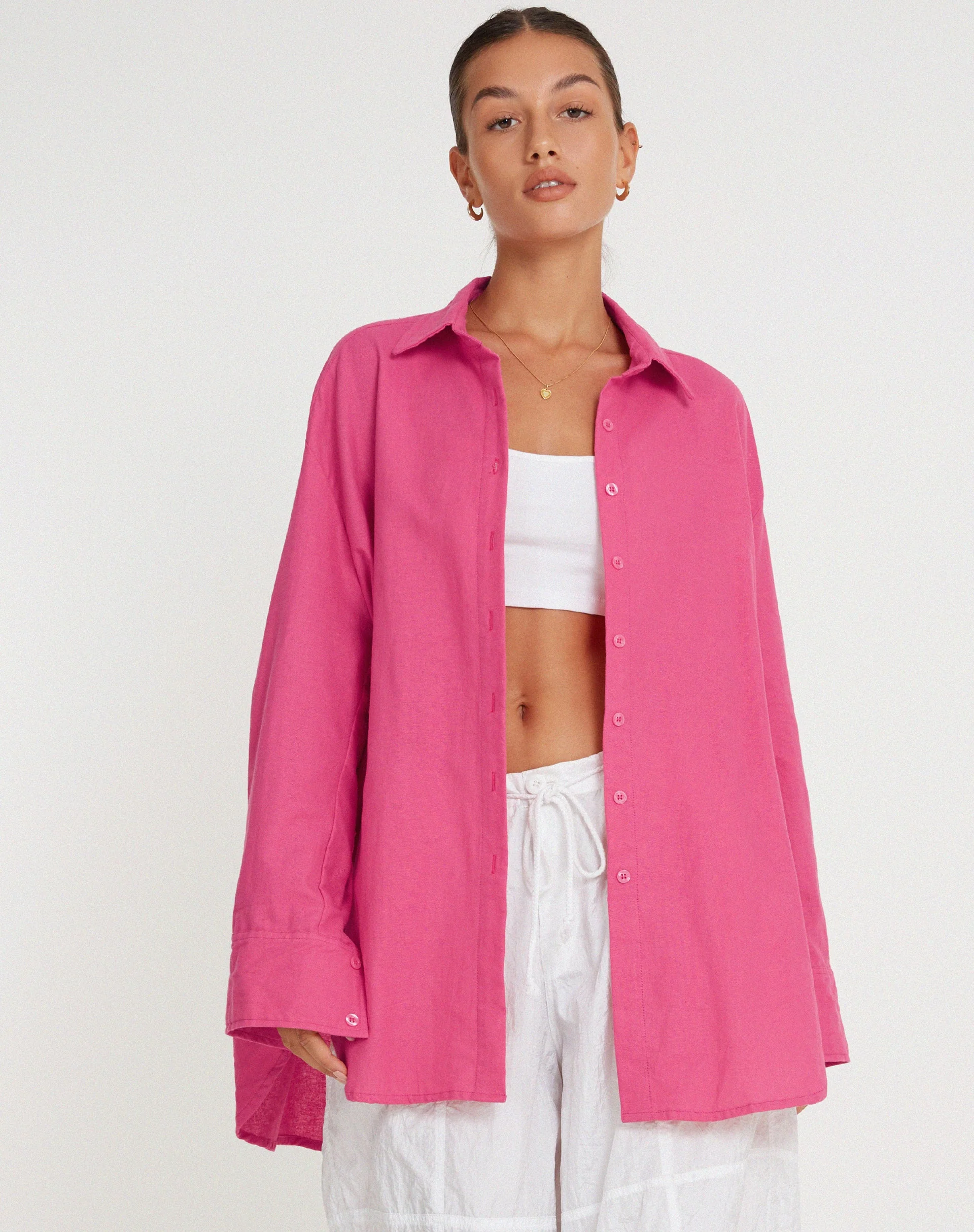 Janes Hemd in Hot PInk - Image 4