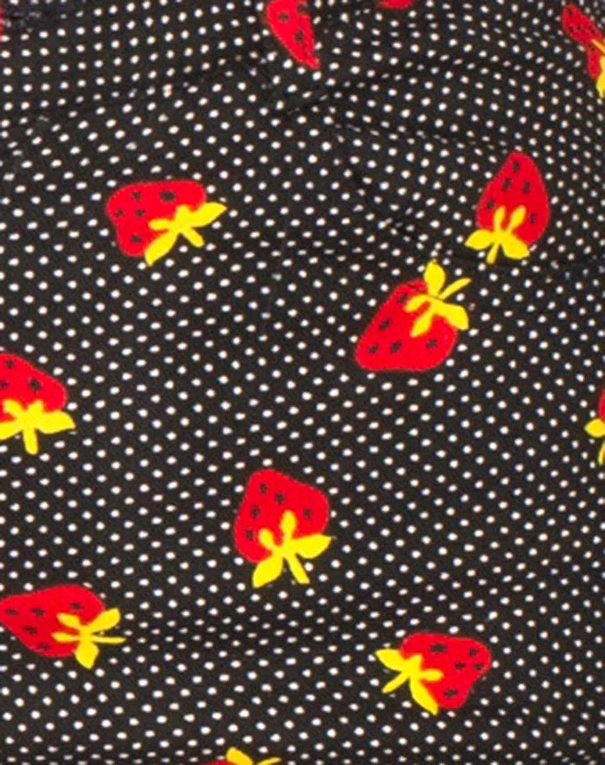 Jango Short in Fruit Polka Schwarz - Image 5