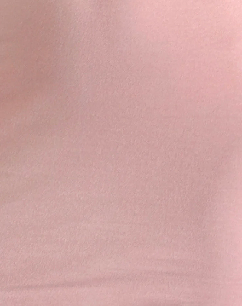 Janjisu Bodycon-Minikleid in Rosa Lady - Image 5