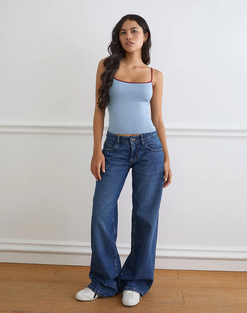 Jasila Weste in Blau - Image 2