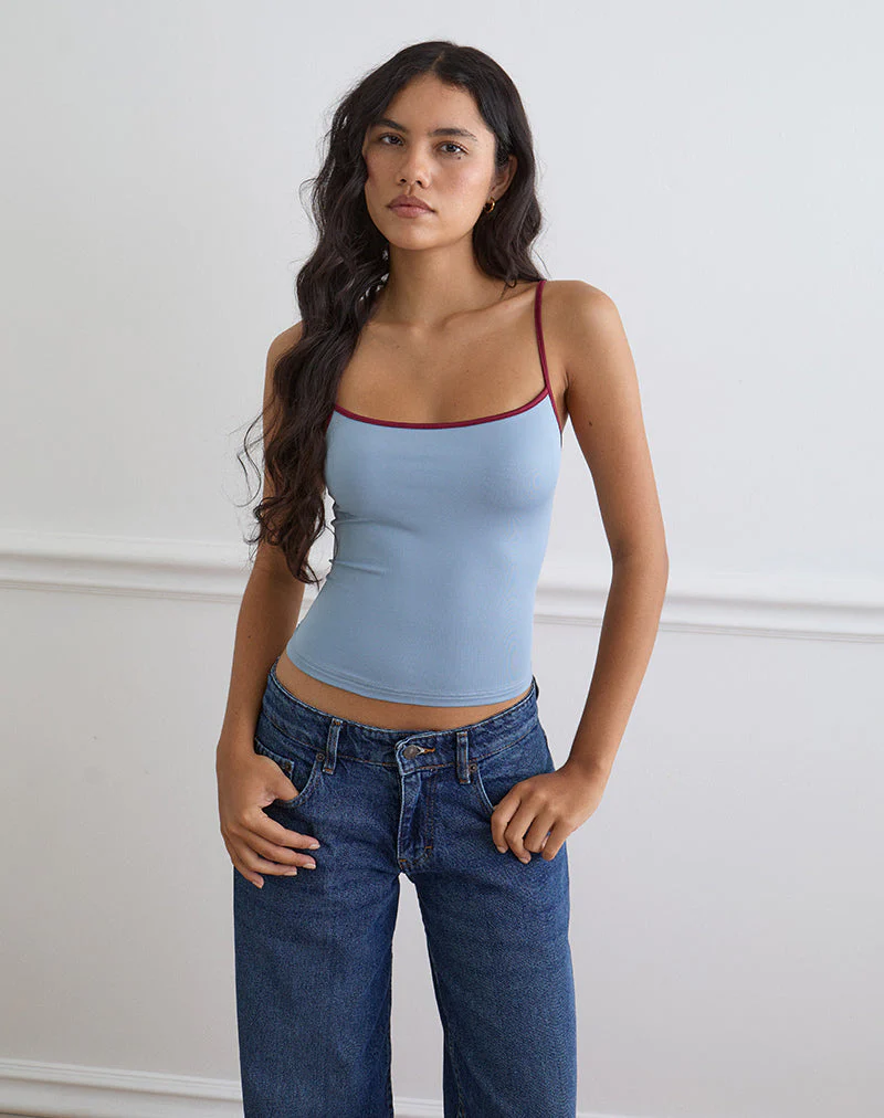 Jasila Weste in Blau - Image 3