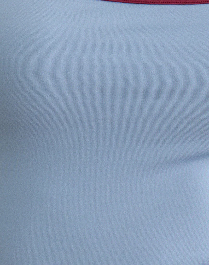 Jasila Weste in Blau - Image 5