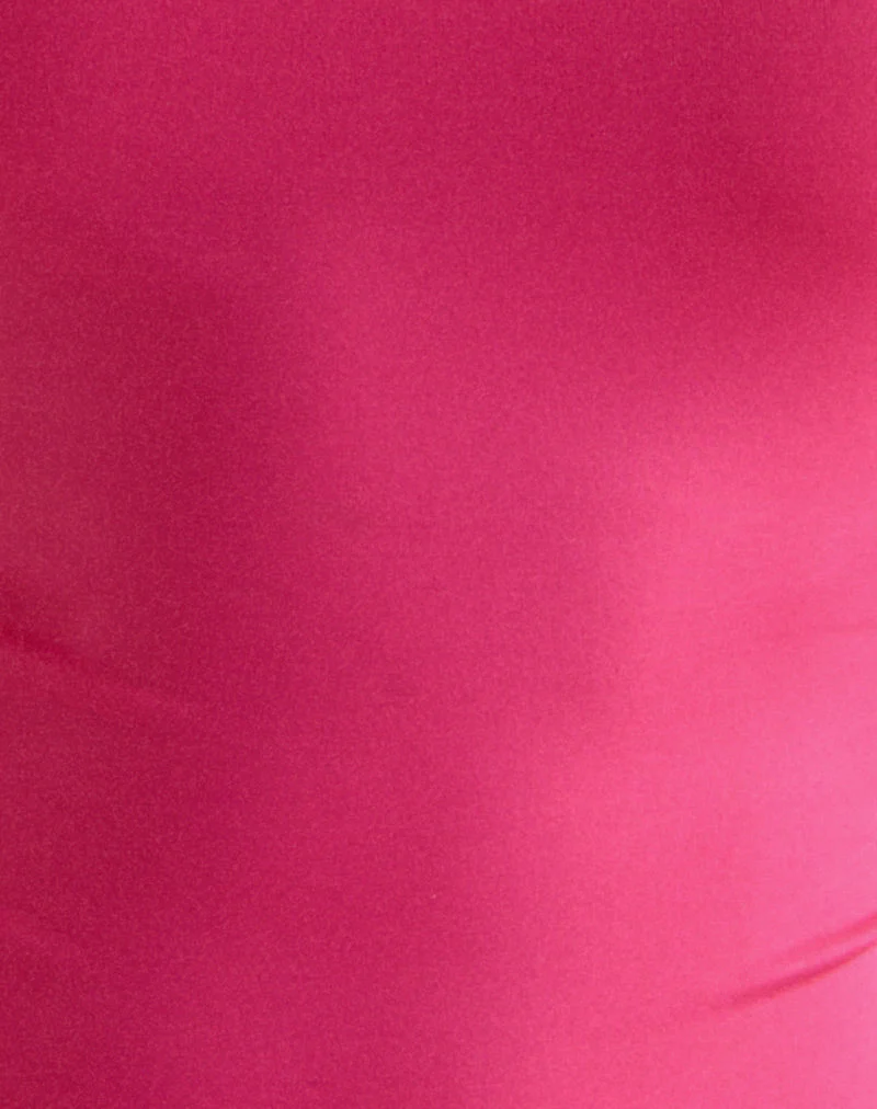 Jasila Vest Oberteil in Hot Pink - Image 6