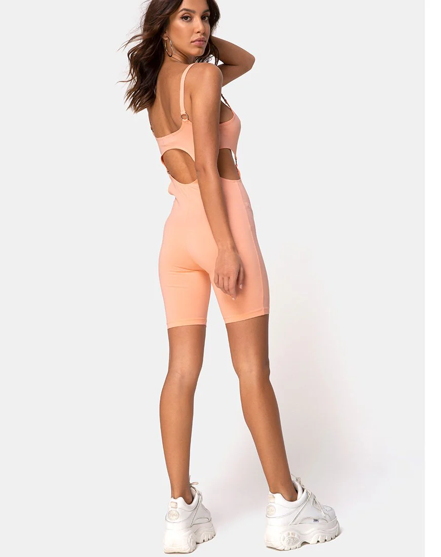 Jaso Unitard in Koralle - Image 4