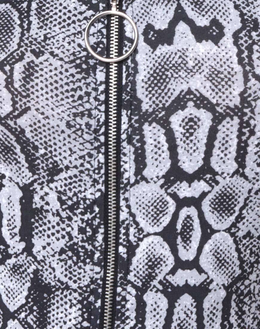 Jedrie Minikleid aus Schlange - Image 7