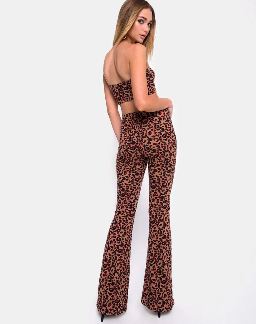Jeevan Twinset in Dschungel-Leopard - Image 3