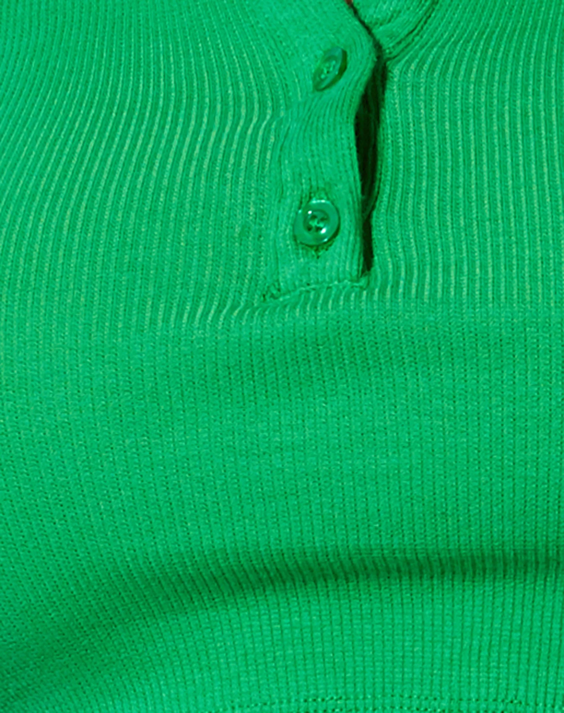 Jeleta Crop Top in Rippe Fun Grün - Image 6