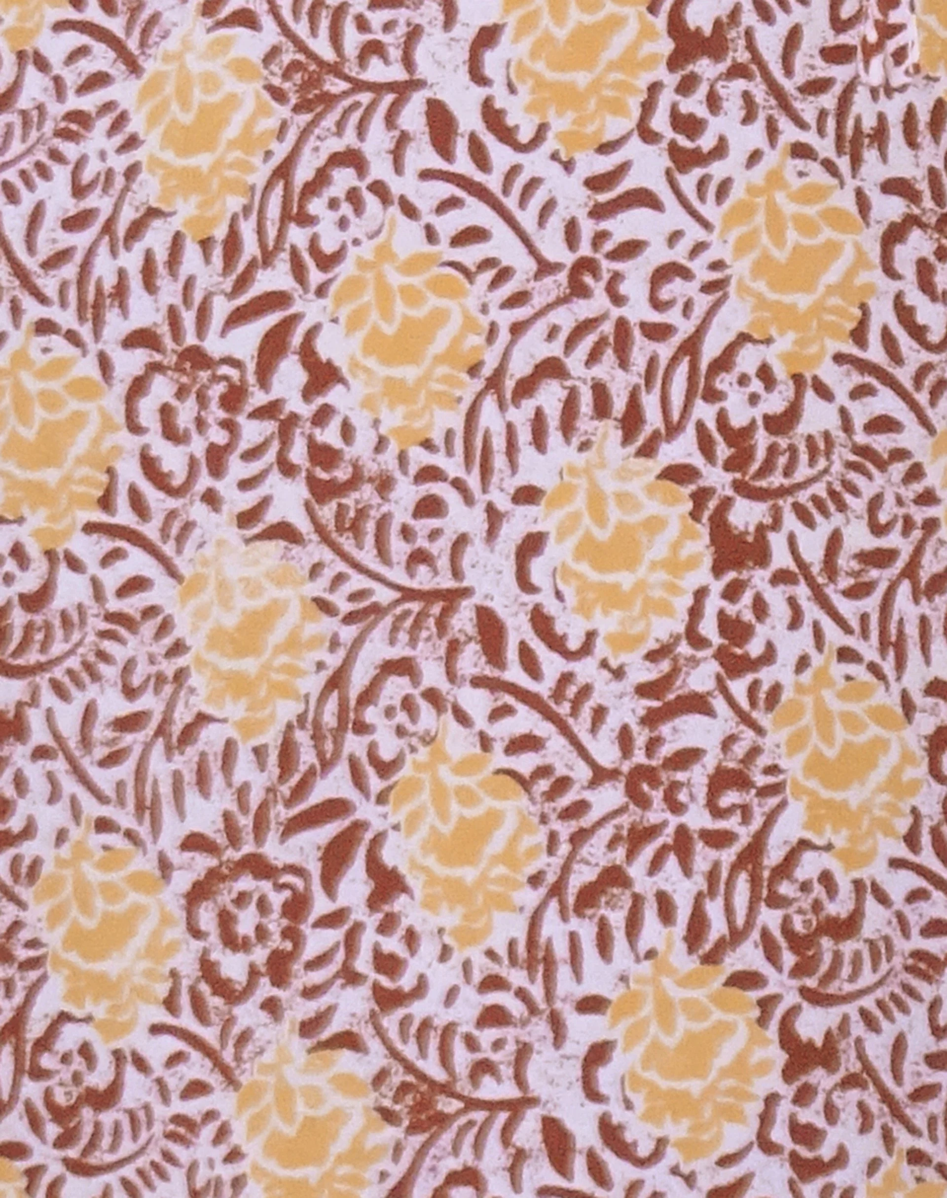 Jelika Midikleid in Bohemian Batik Maroon Pfirsich - Image 7