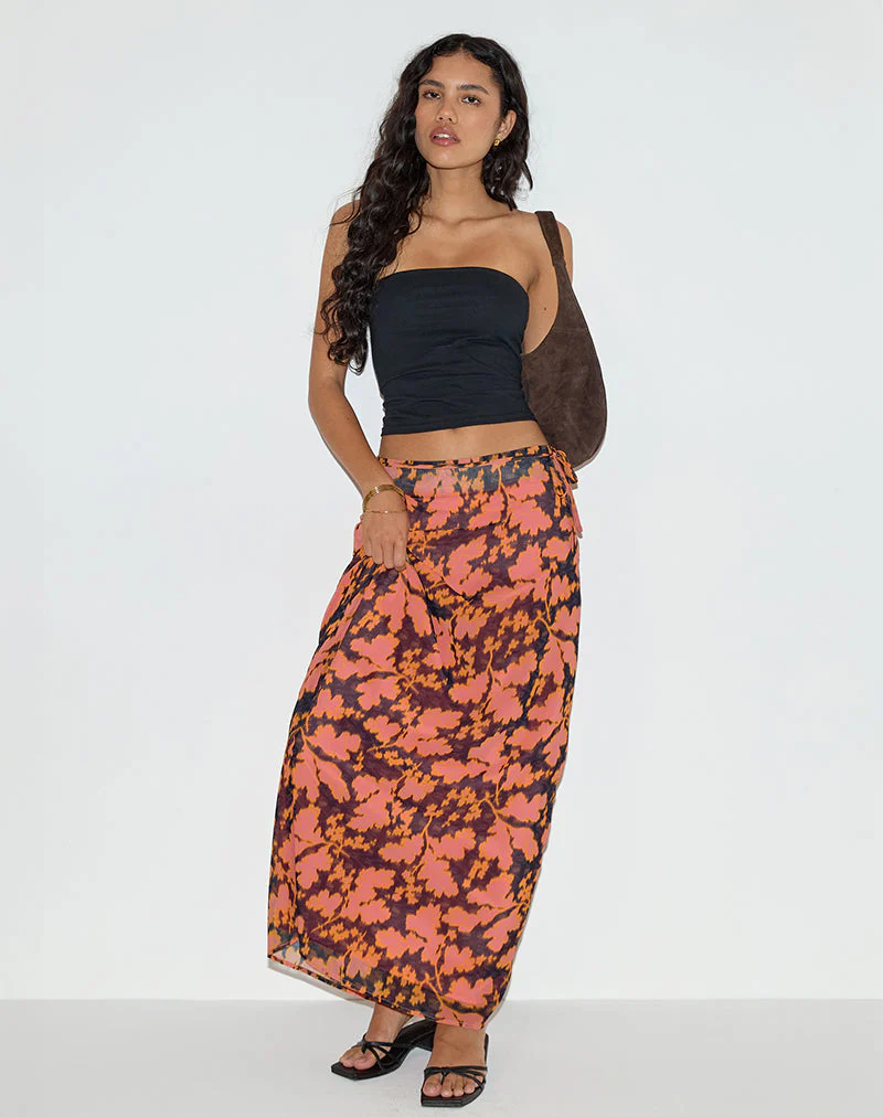 Jezza Schlupf Maxirock in Furnishing Floral - Image 5
