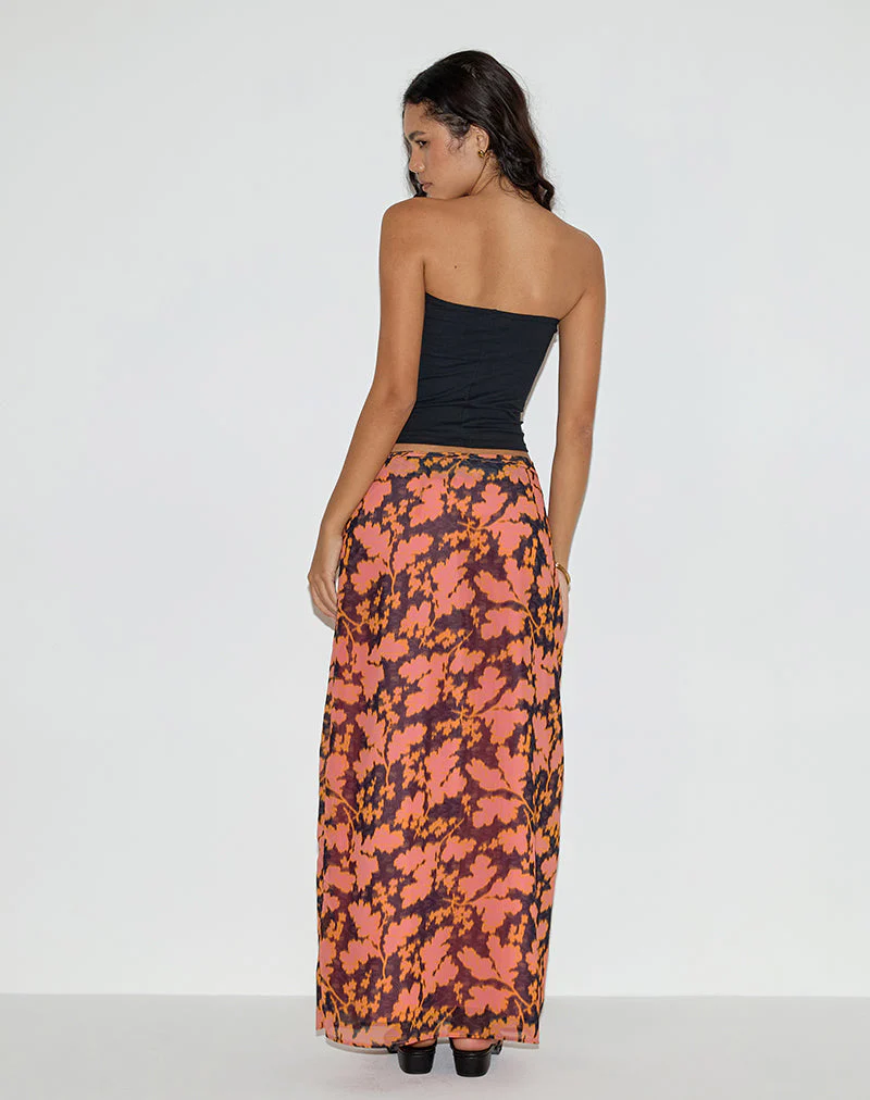 Jezza Schlupf Maxirock in Furnishing Floral - Image 6