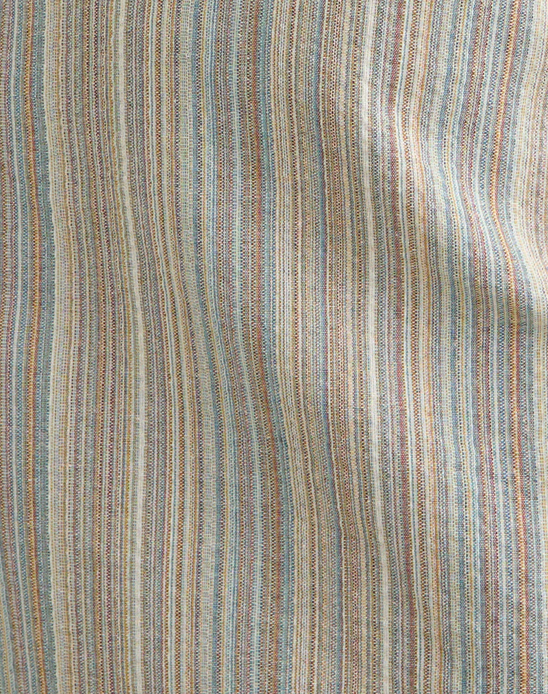 Jioner Minikleid in Gelb gestreift mit Innenfutter - Image 6