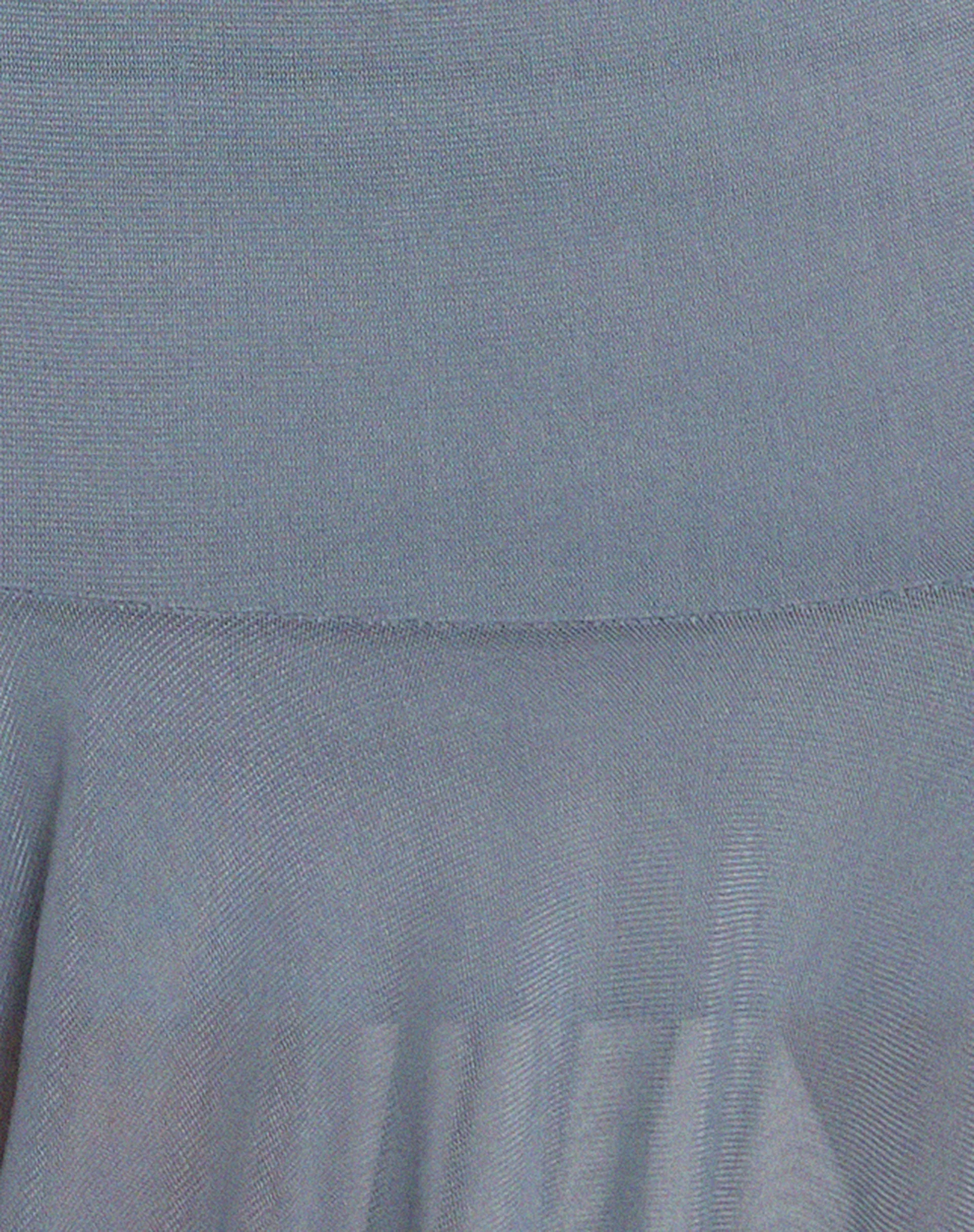 Jovali Midirock mit niedriger Taille aus blauem, grauem Mesh - Image 7