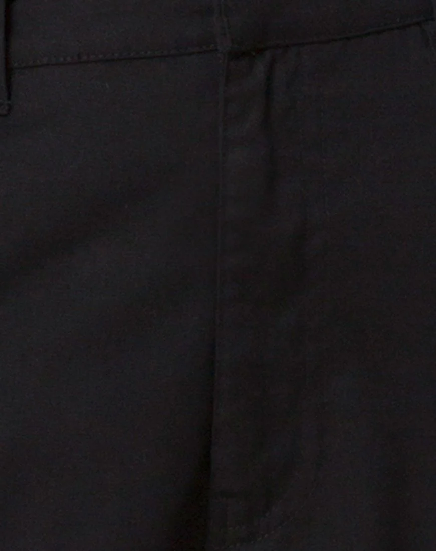 Jubie Cargohose in Schwarz Drill - Image 5
