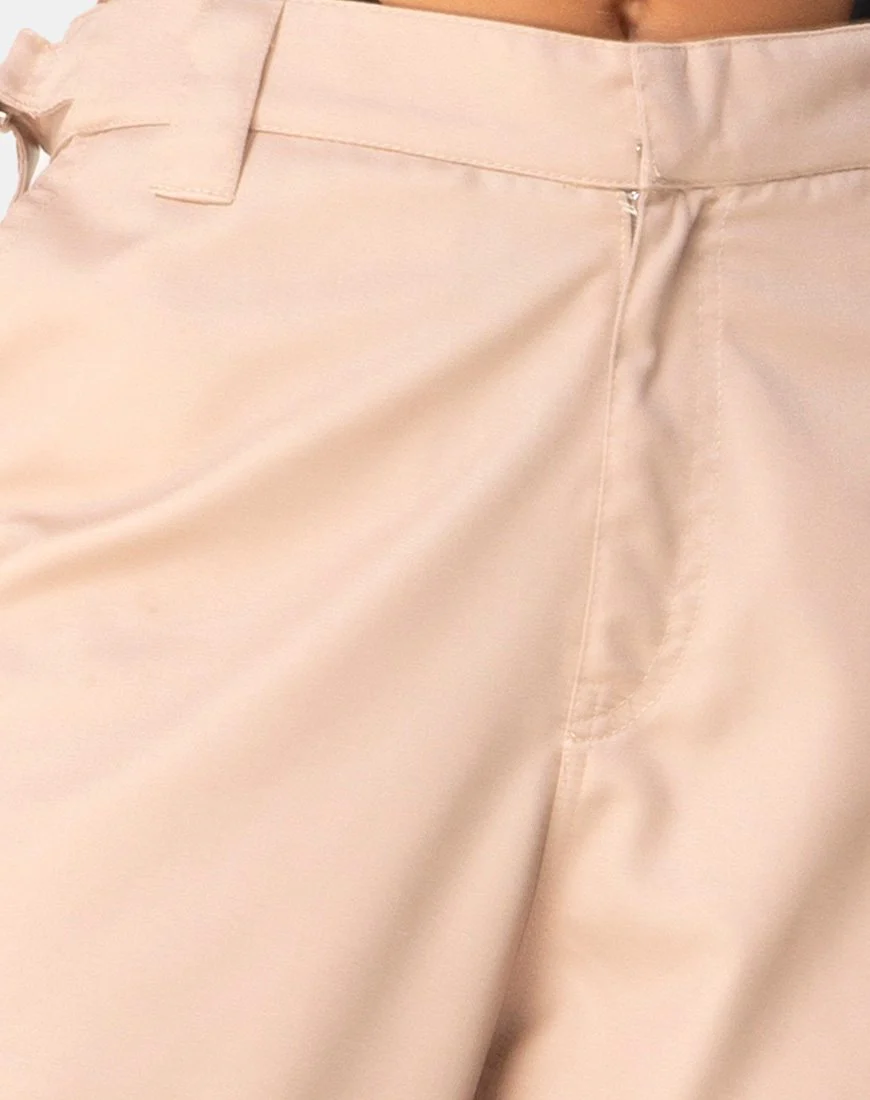 Jubie Cargo-Hose in Tan Drill - Image 5