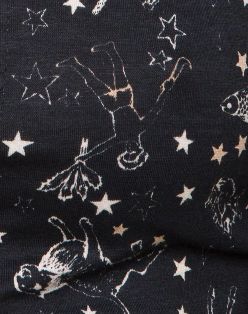 Kahi Minirock in Astro Schwarz - Image 5
