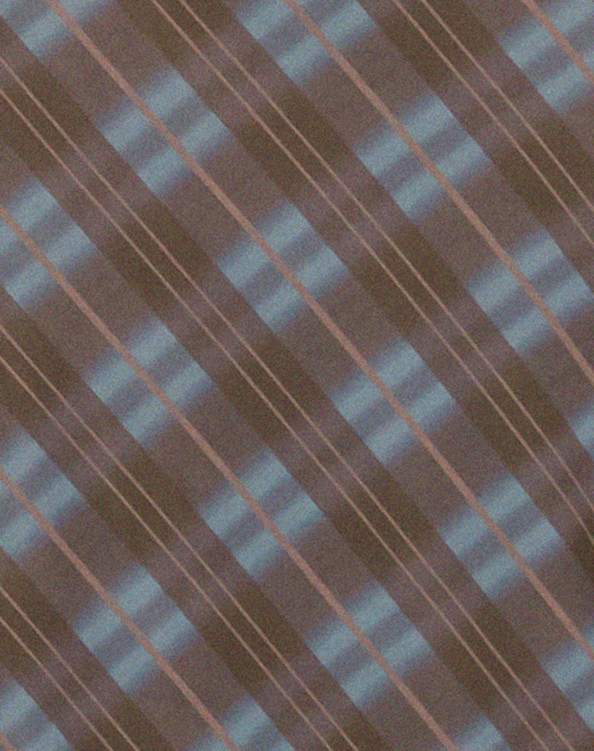 Kalana Midikleid in Grün Unscharfes Karo Dunkeloliv - Image 6