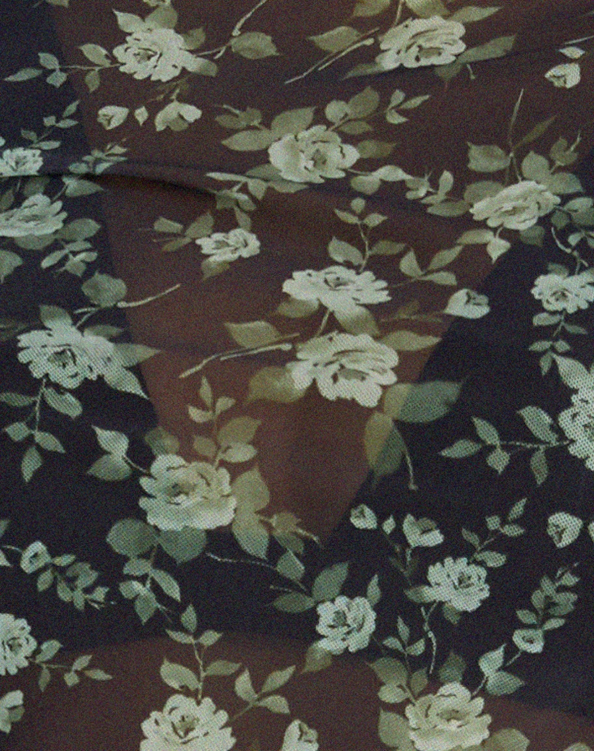 Kalana Midikleid in hübschem Grün mit Blumenmuster - Image 7