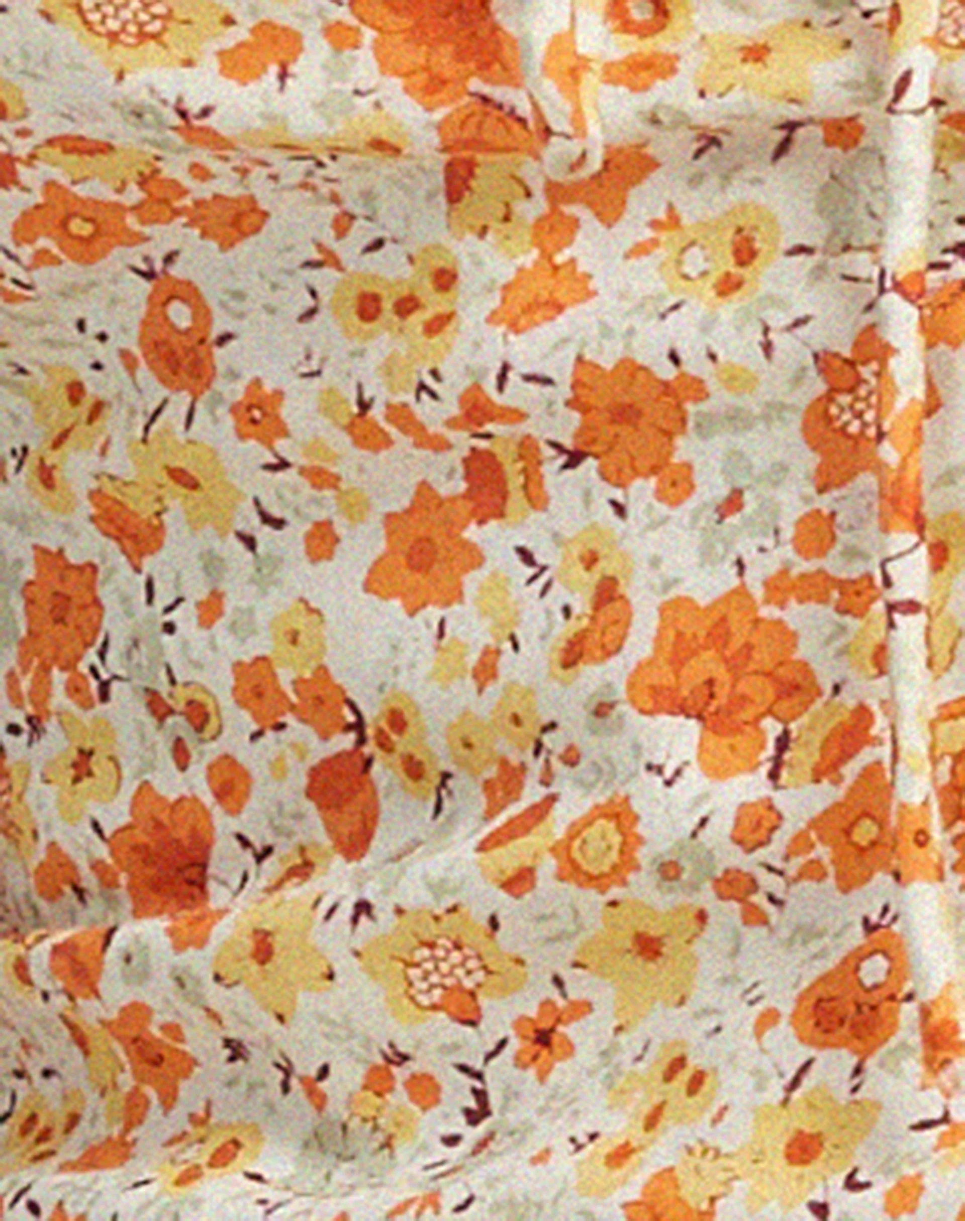 Kali Cami Top in Ditsy Tangerine - Image 5