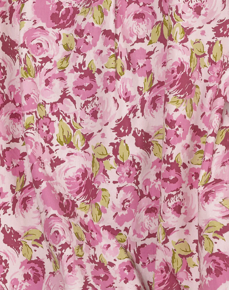 Kamalani Minikleid in Blossom Floral Pink - Image 5