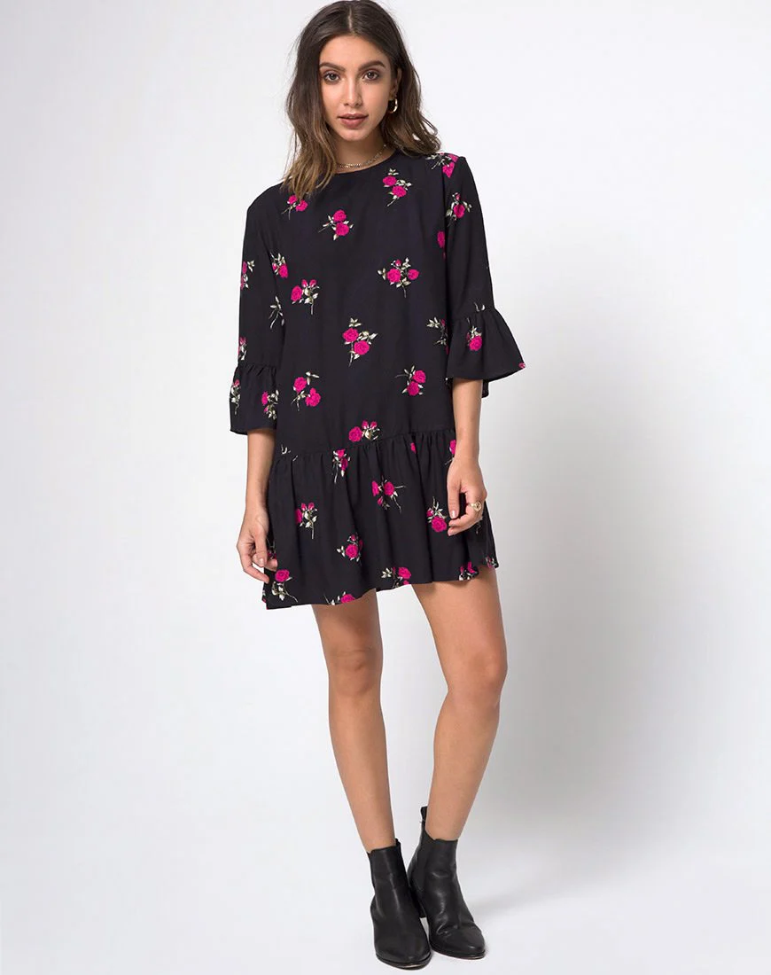 Kamryn Kleid in Grunge Rose - Image 3