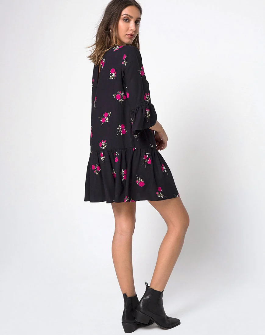 Kamryn Kleid in Grunge Rose - Image 4