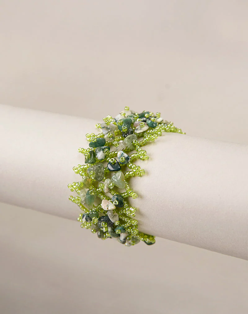 Kanau Bracelet in Green - Image 3