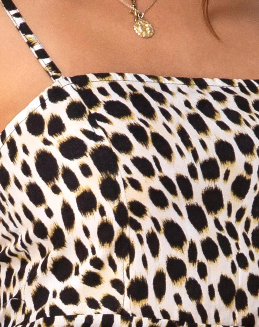 Kaoya Midikleid in Cheetah - Image 5