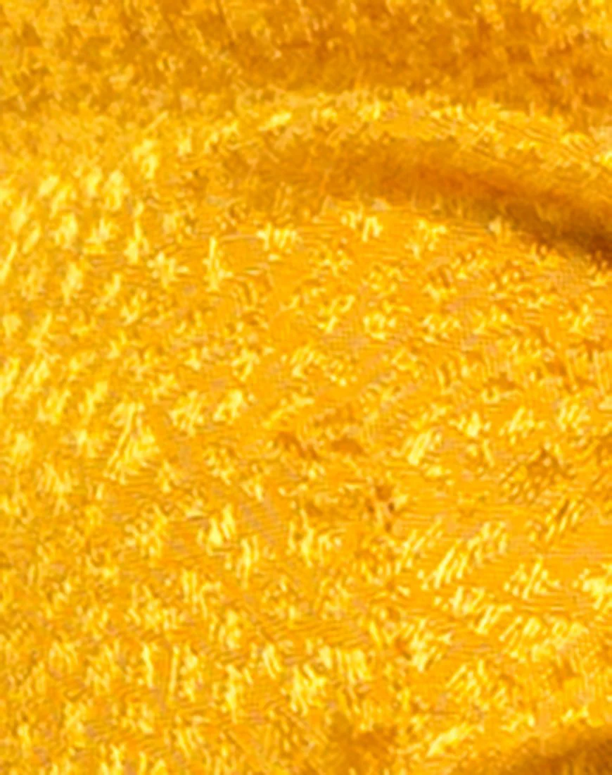 Kasen Bralet aus Satin Senf - Image 5