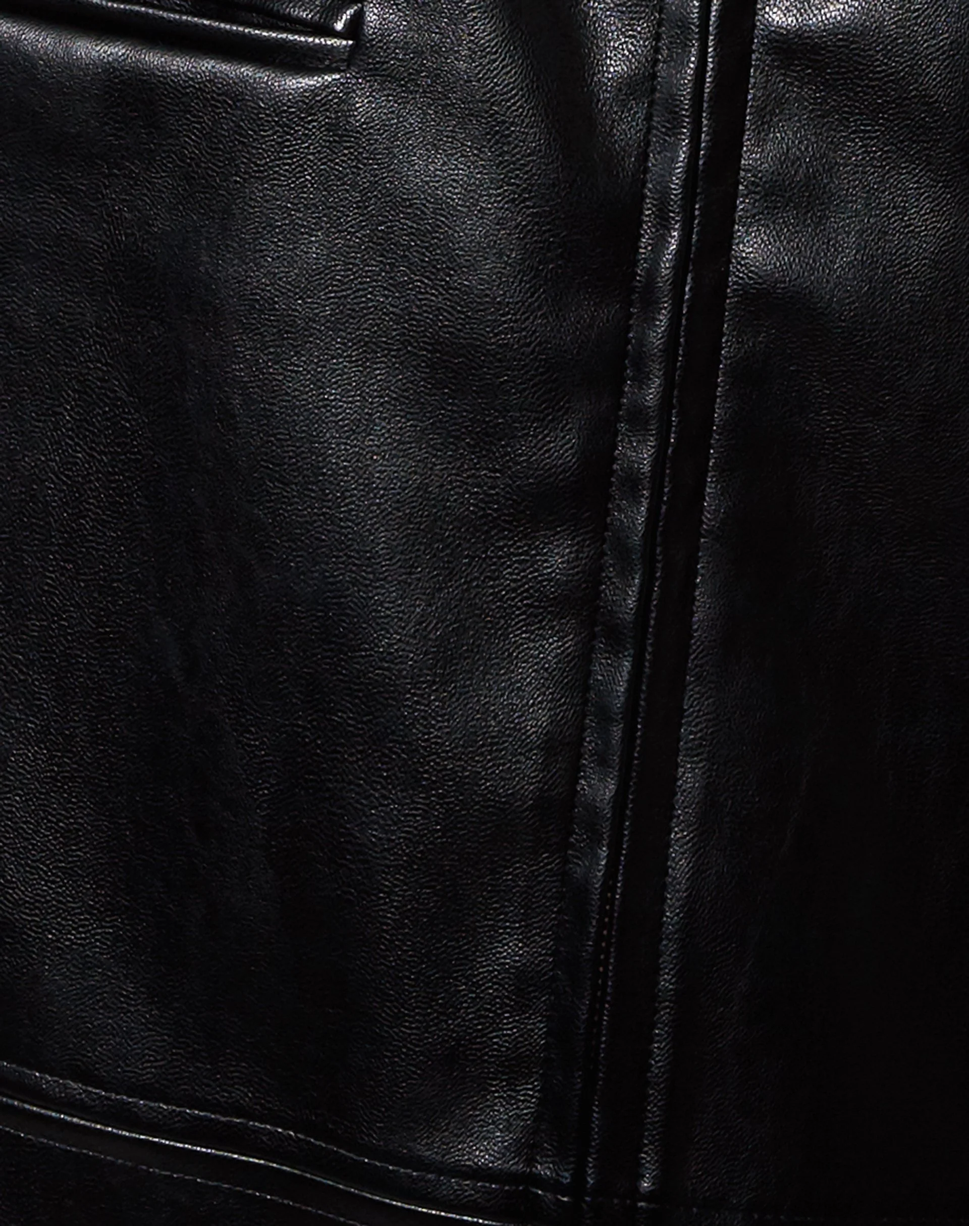 Katana Jacke in Pu Schwarz - Image 6