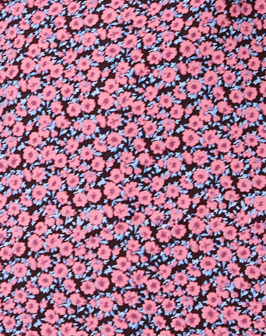 Katya Minikleid in Floral Fun Pink - Image 5