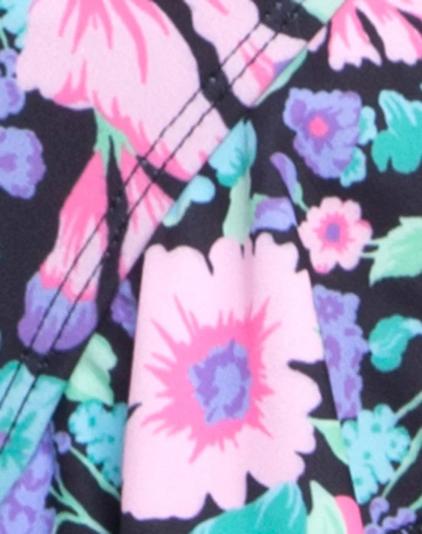 Kaulana Bikini-Unterteil in Illuminated Floral - Image 5