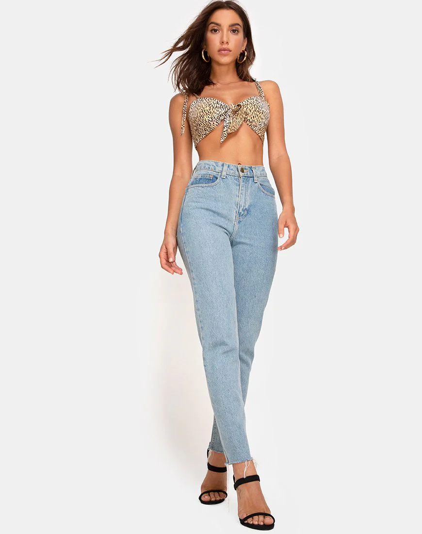 Kave Bralet-Top in Mini Tiger - Image 3