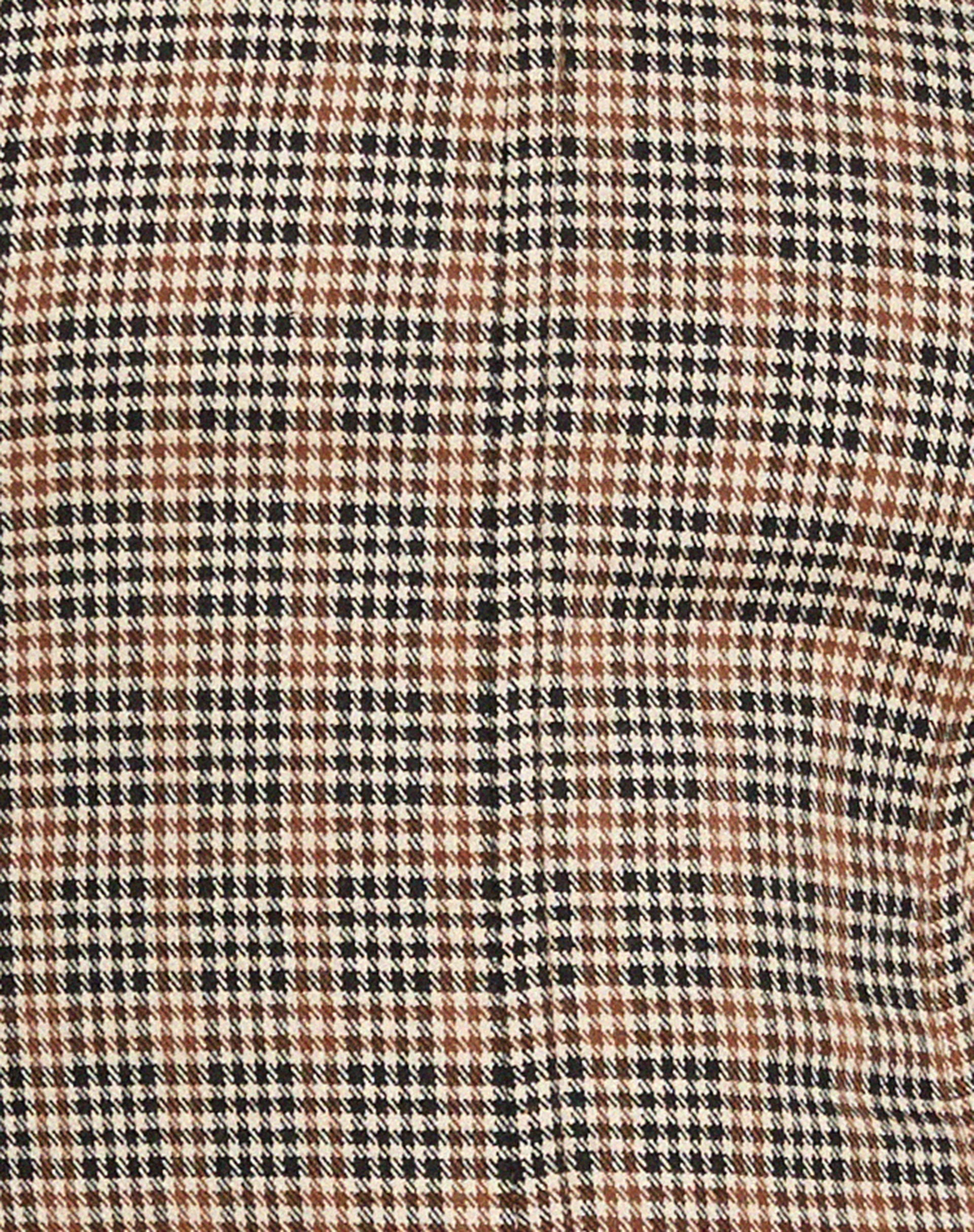 Kayashi Korsett-Oberteil in Micro Brown Check - Image 8