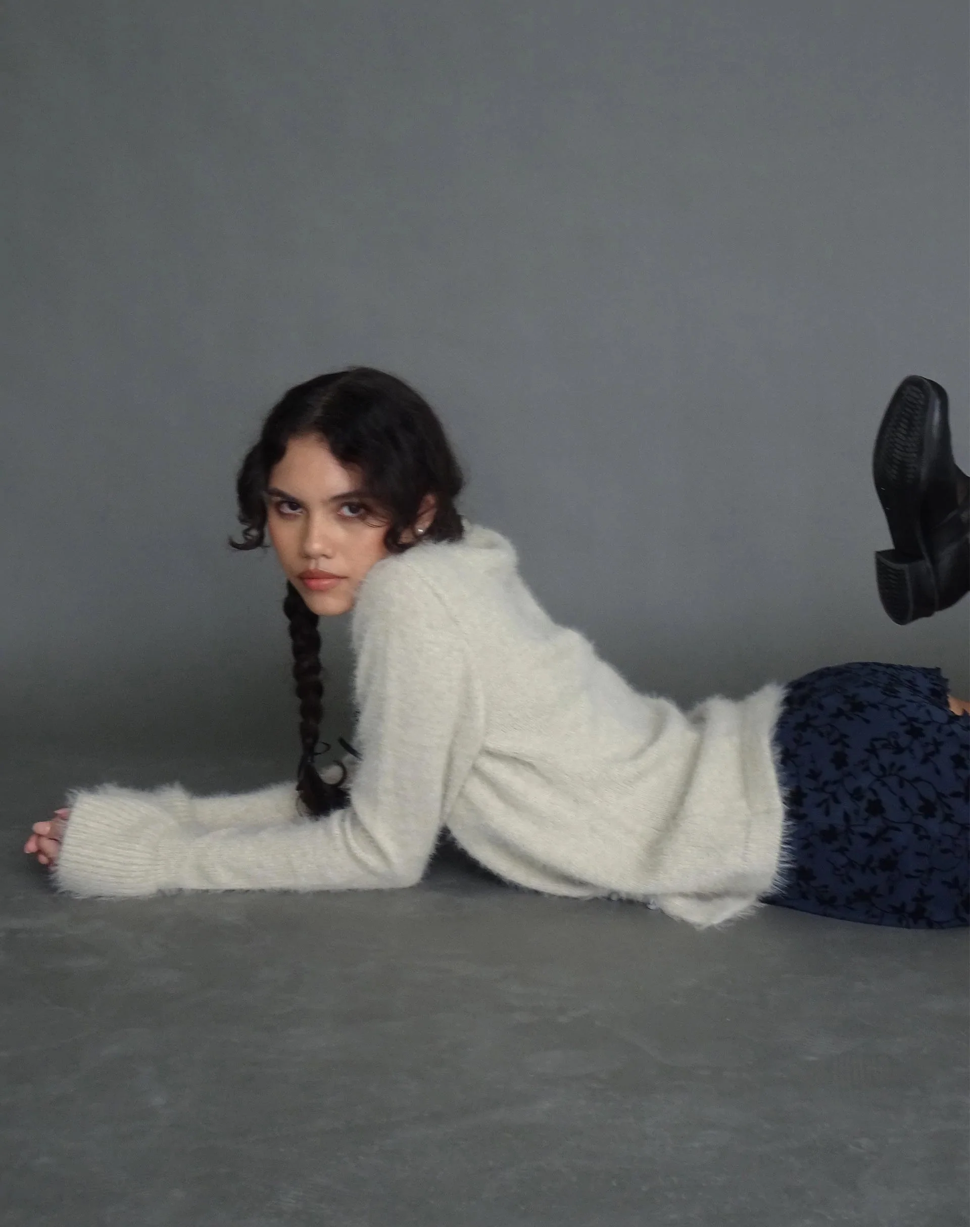 Kazka Strickjacke in London Fog - Image 2