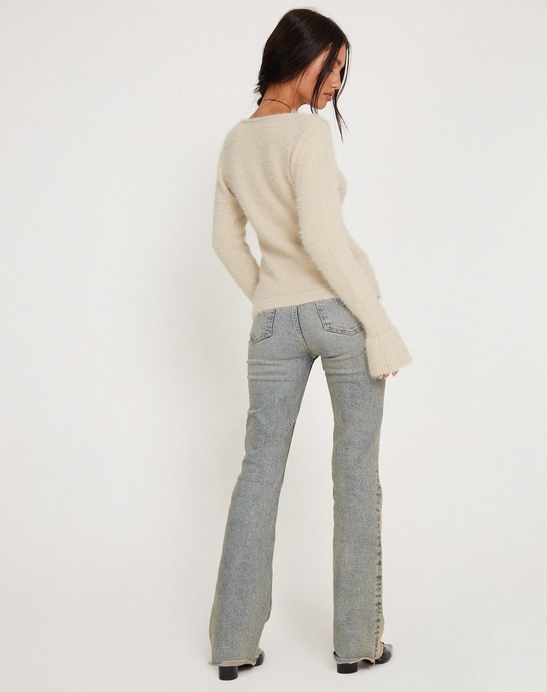 Kazka Strickjacke in London Fog - Image 7