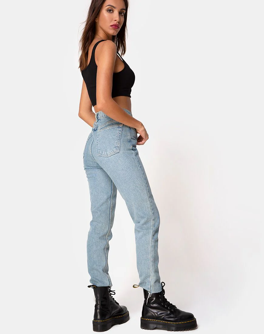 Keddo Crop Top in Schwarz - Image 4