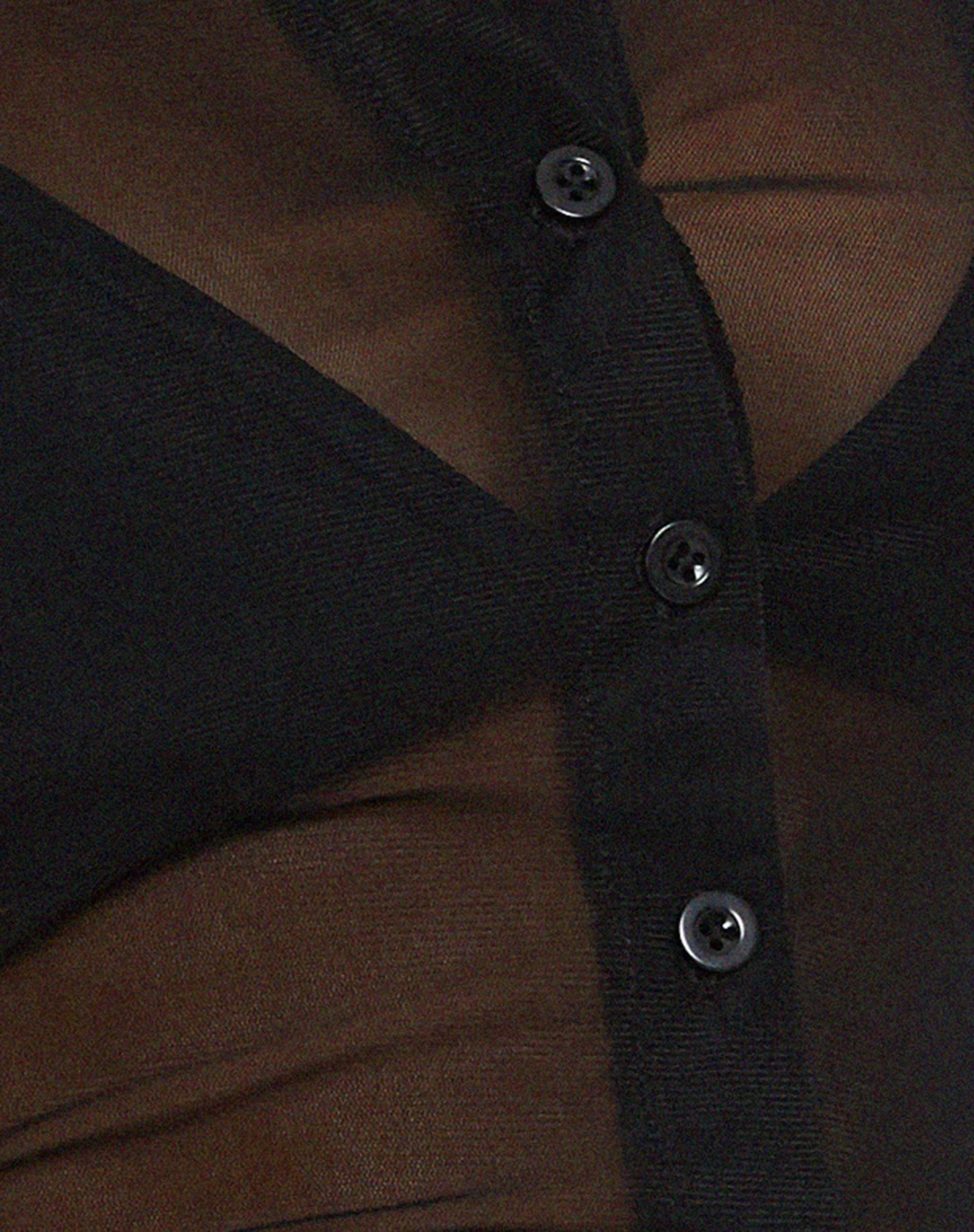 Kelly Cropped Shirt aus Mesh Schwarz - Image 5